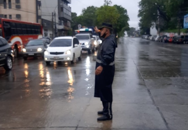 La lluvia provocó dificultad en el tránsito de hoy - El Independiente
