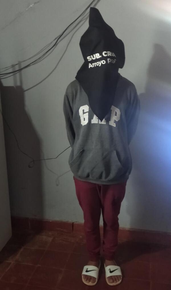Aprehendieron a un joven que supuestamente hurto en el interior de una escuela