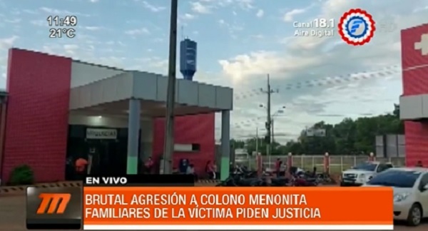 Joven menonita sufre golpiza en colonia de San Pedro