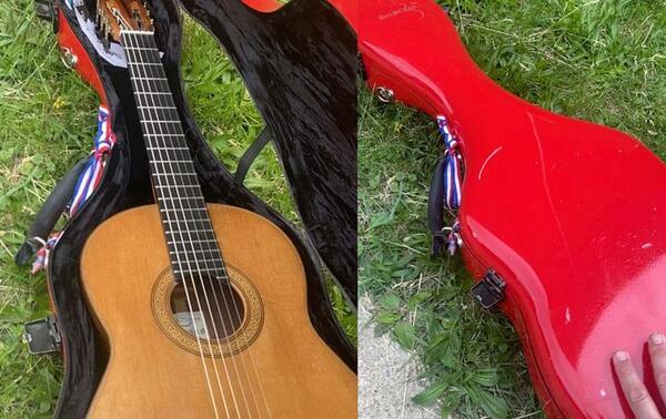 Berta recupera su guitarra que había sido robada en Estados Unidos – Prensa 5