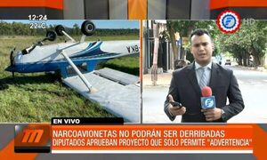 Narcoavionetas no podrán ser derribadas - PARAGUAYPE.COM