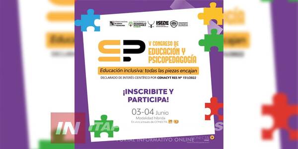 LLEGA EL V CONGRESO DE EDUCACIÓN Y PSICOPEDAGOGÍA