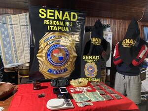 Senad detiene a dos jóvenes por sup. microtràfico en Cambyretà