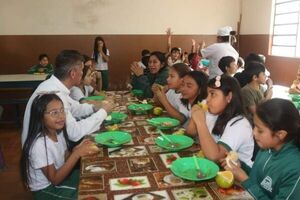 Vuelven los almuerzos escolares en Amambay