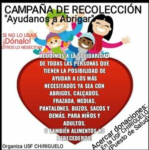 Hacen campaña para recolectar abrigos