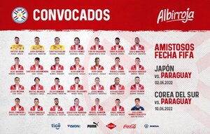 Paraguay con plantel completo para la gira Asiática | OnLivePy