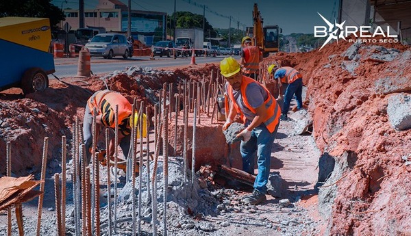 En unas semanas, pilotes de Tres Bocas sostendrán la losa del nuevo túnel