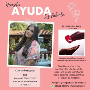 Pedido de ayuda: Paciente de Leucemia necesita sangre - ADN Digital