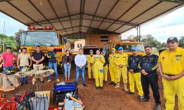 Millonaria inversión de Clementino Portillo para equipar a los Bomberos de Minga Porã – Diario TNPRESS