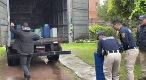 Crónica / Incautan 800 litros de combustibles que eran vendidos a "granel"