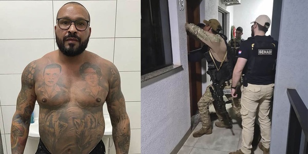 SENAD Y POLICÍA FEDERAL CAPTURAN A IMPORTANTE MIEMBRO DEL PCC EN PONTA PORÃ