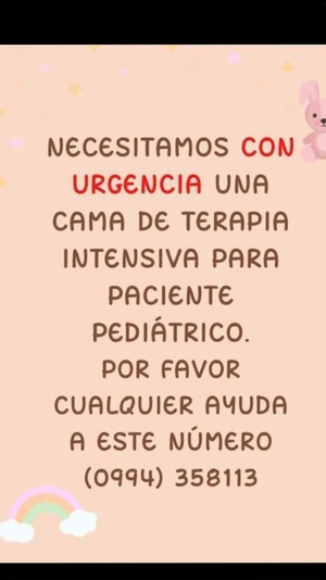 Pequeña de 3 años aguarda por una cama en terapia intensiva - El Independiente