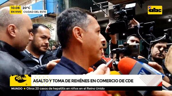 Asalto en CDE: tres personas fueron detenidas en el procedimiento - ABC Noticias - ABC Color
