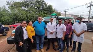 Entregan una nueva ambulancia al distrito de Puentesiño