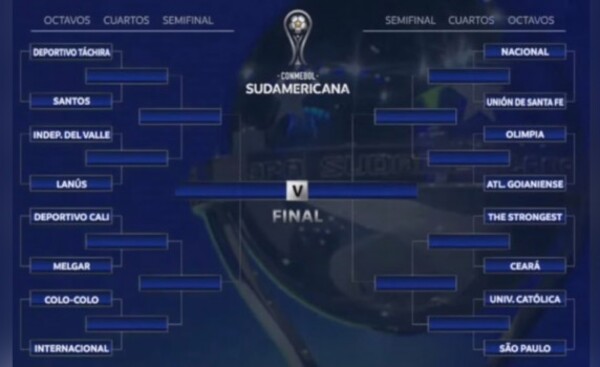 Olimpia enfrentará al Atlético Goianense en la Sudamericana