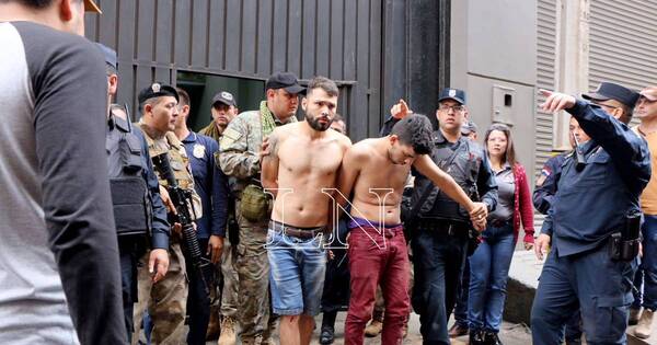 La Nación / Tres miembros del PCC son detenidos tras asalto a edificio céntrico de Ciudad de Este
