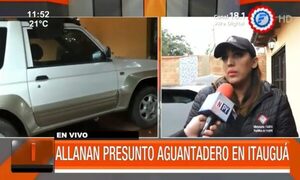 Allanan presunto aguantadero en Itauguá | Telefuturo