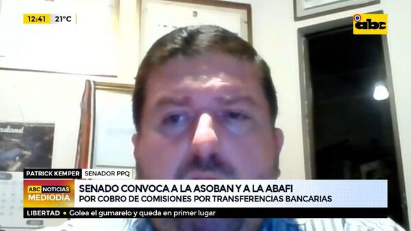 Senado convoca a la Asoban y a la Abafi - ABC Noticias - ABC Color