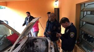 Descubren aguantadero de vehículos robados en Itauguá gracias al GPS