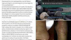 Crónica / Joven denunció que tuvo que saltar de un auto en marcha para salvar su vida