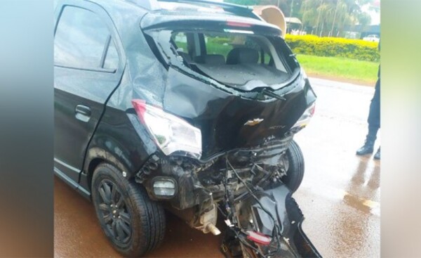 Policía y un funcionario de la fiscalía involucrados en accidente