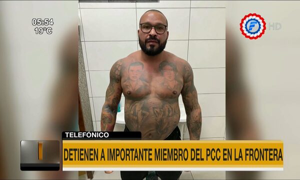 Detienen a importante miembro del PCC en la frontera - PARAGUAYPE.COM