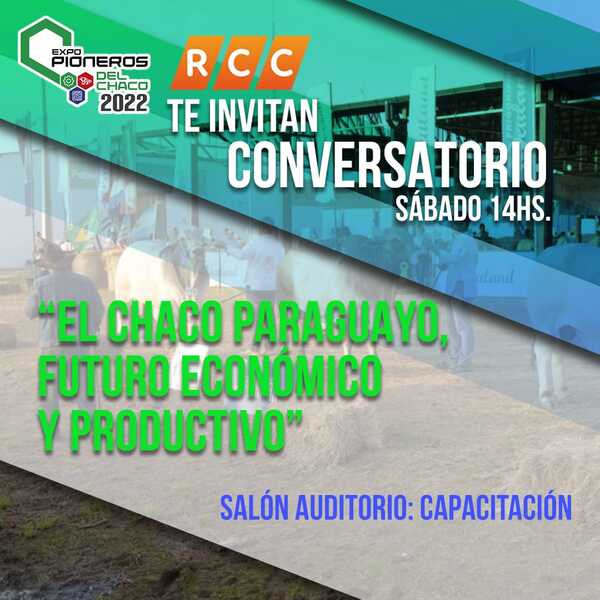 RCCTV trasmitirá conversatorio acerca del futuro económico y productivo del Chaco       