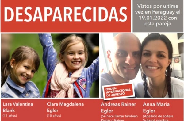 Buscan a niñas alemanas cuyos padres antivacunas las trajeron a Paraguay de manera ilegal - Noticiero Paraguay