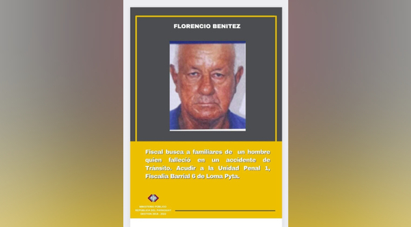 Diario HOY | Buscan a familiares de hombre que murió en un accidente