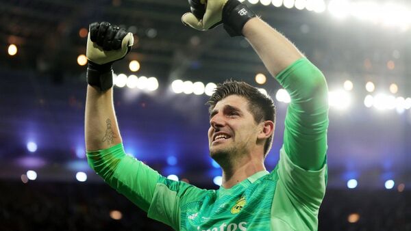 Thibaut Courtois, elegido el jugador del partido