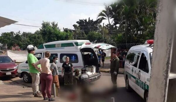 Pasajera murió tras caer de un colectivo en San Lorenzo