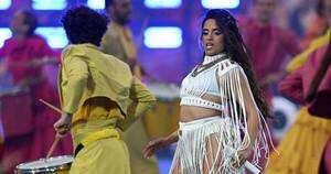 La Nación / Final de la UEFA: comparan show de Camila Cabello con el de Los Palmeras en Paraguay