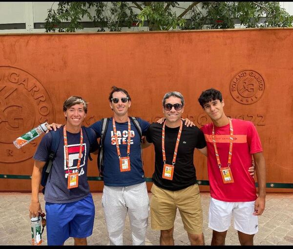 Hoy debutan Vallejo y Vergara en Roland Garros Junior - Polideportivo - ABC Color