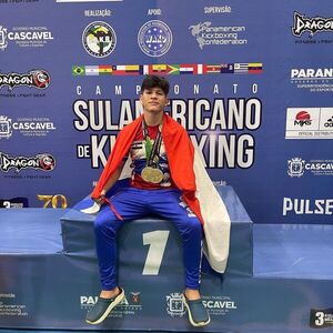 Villalba, por cumplir una meta en el Mundial de Kick Boxing - Polideportivo - ABC Color