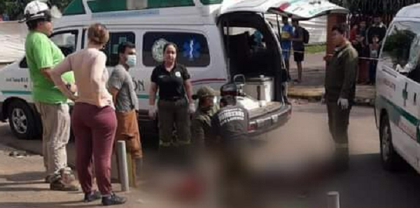 Pasajera murió tras caer de un colectivo en San Lorenzo - Noticiero Paraguay