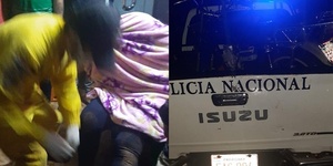 MOTOCICLISTA CAYÓ Y SUFRIÓ LESIONES EN CORONEL BOGADO