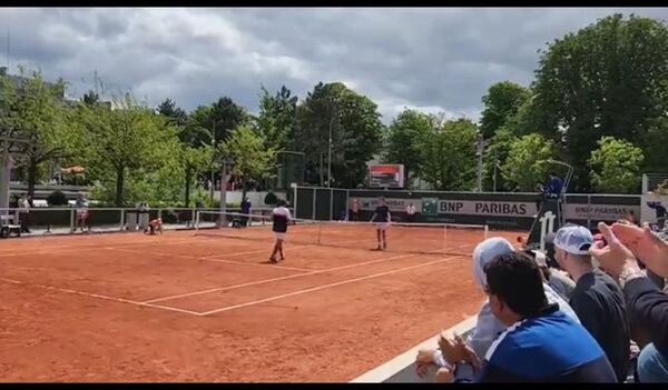 Martín Vergara debutó con triunfo en el Roland Garros - Tenis - ABC Color