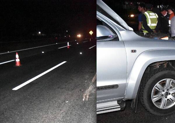 Crónica / Terrible: Rapai choca y mata a un paraguayo y a su doña embarazada
