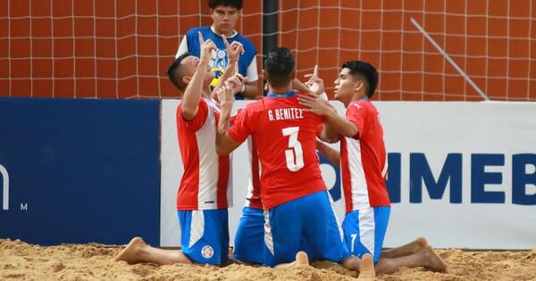 Fútbol de Playa: la Albirroja buscará coronarse hoy ante Brasil