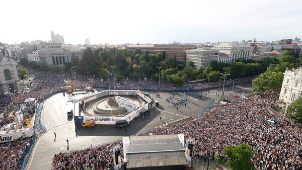 Crónica / Real Madrid festejó con su gente la Champions Nº 14