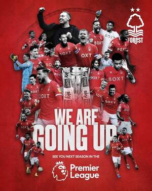 Crónica / Sin Brian Ojeda, el Nottingham Forest ascendió a la Premier League