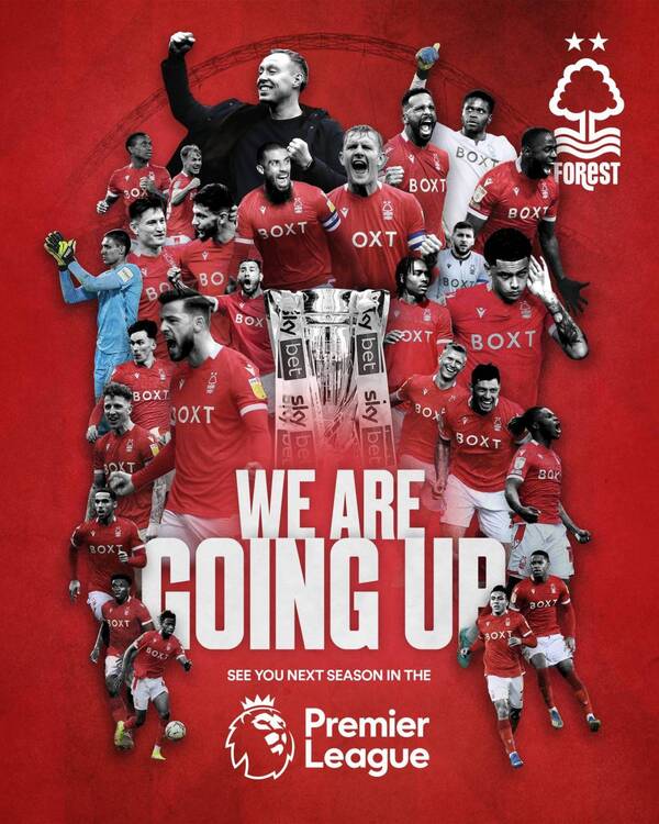 Crónica / Sin Brian Ojeda, el Nottingham Forest ascendió a la Premier League