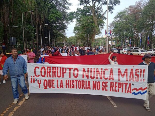 Protestan contra Prieto en el Este - ABC en el Este - ABC Color