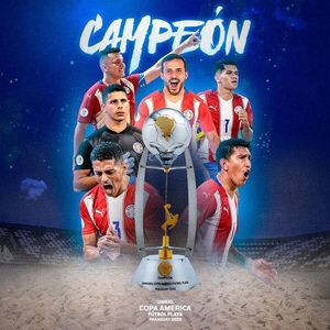 ¡Paraguay campeón de la Copa América de Fútbol de Playa 2022! - Polideportivo - ABC Color