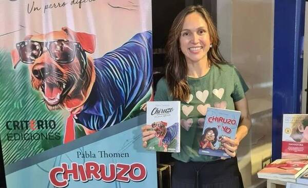 Crónica / Tras un vuelo ¡de terror! Pabla Thomen agradeció no haber traído a "Chiruzo"