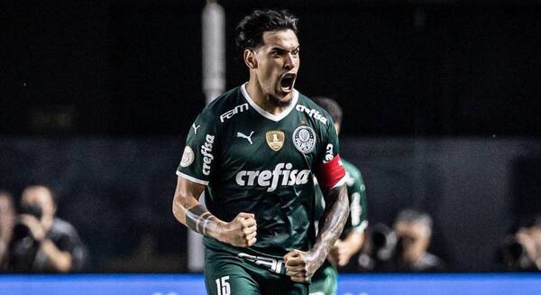 Crónica / [VIDEO] ¡Crack! Gustavo Gómez figura y goleador en el clásico ante Santos