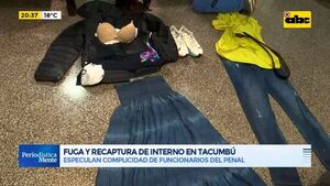 Interno se fuga de Tacumbú vestido de mujer: Especulan complicidad de funcionarios del penal - Periodísticamente - ABC Color