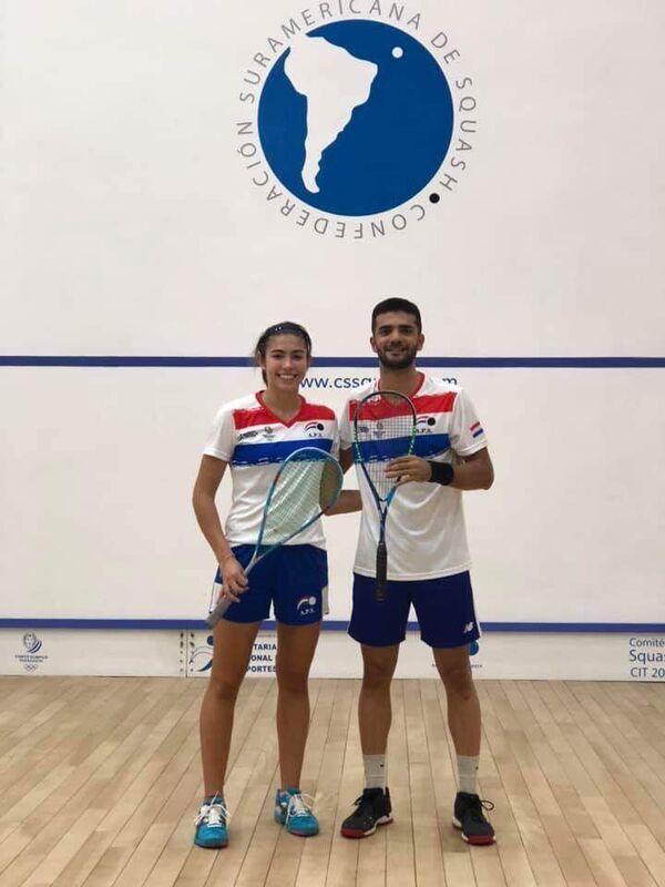 Squash: paraguayos, con plata - Polideportivo - ABC Color