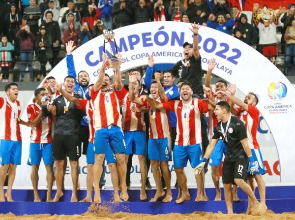 Los Pynandi se consagraron campeones de la Copa América de Fútbol Playa - .::Agencia IP::.