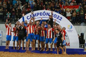 Paraguay es campeón invicto de la Copa América de Fútbol de Playa | OnLivePy
